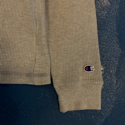 Champion White Quarter Button