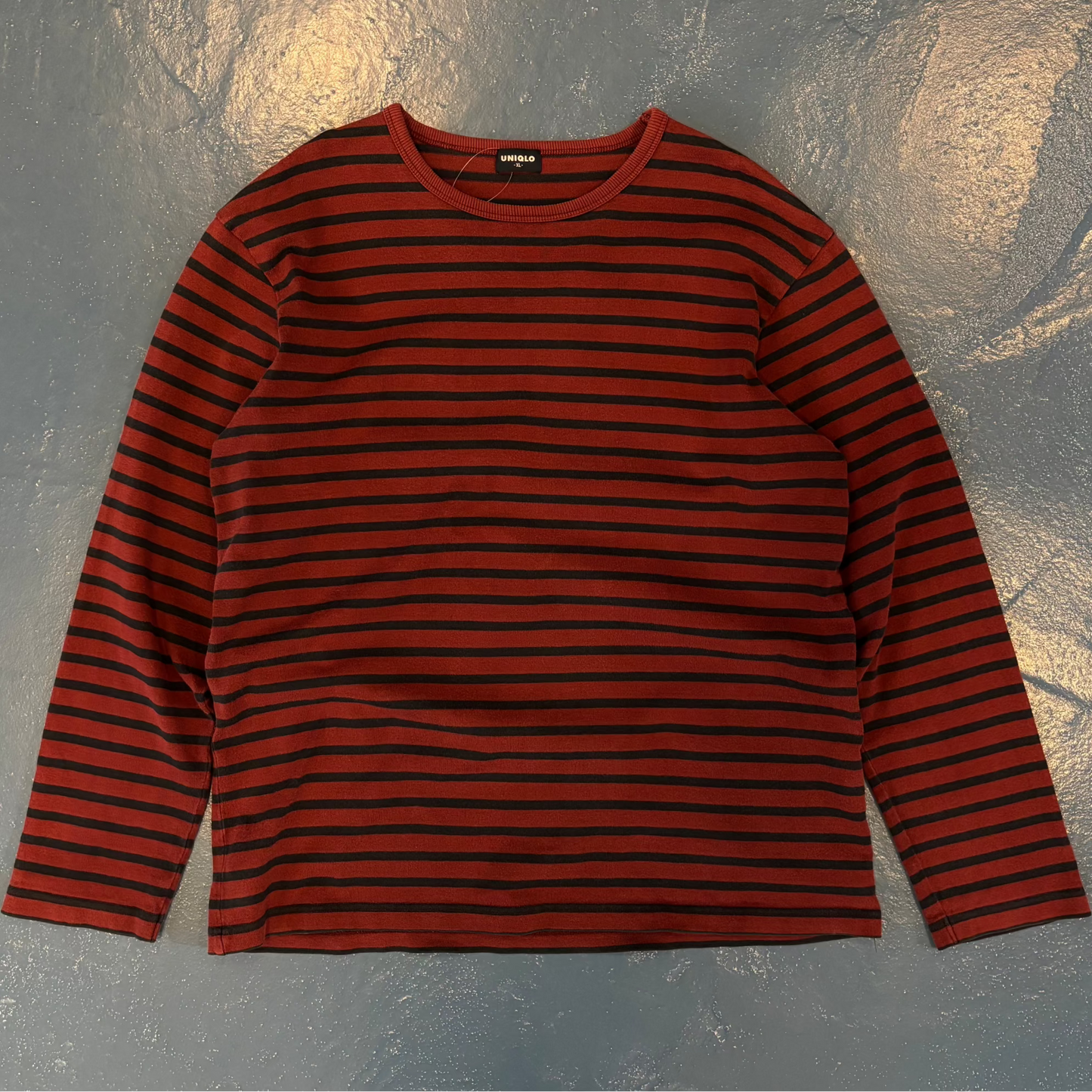 Vintage UNIQLO Red/Navy Striped